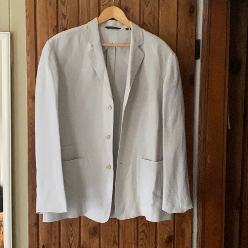 DKNY Men’s Silk and Linen Jacket sz L